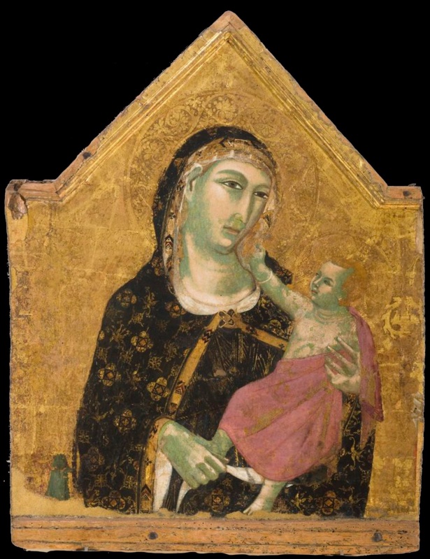 Madonna col Bambino (scomparto di polittico)